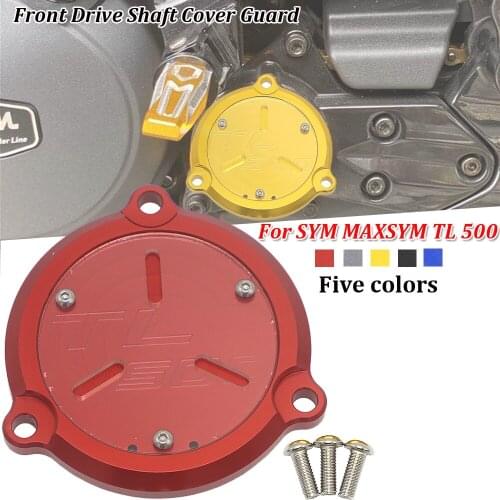 FOR SYM TL 500 TL500 2020 Motorcycle Accessories CNC Frame Hole Cover Front Drive Shaft Cover Guard