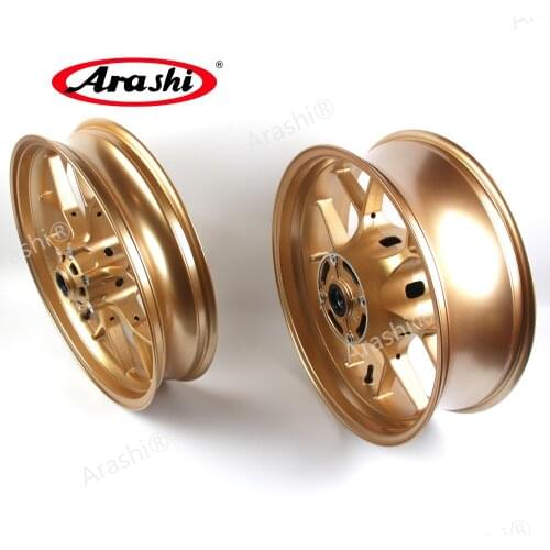 Arashi Motorbike OEM CBR600 Front Rear Wheel Rim For HONDA CBR600RR 600cc 2007 2008 2009 2010 2011 2012 2013 2014 2015 2016 2017