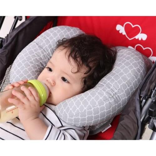 Infant Safety Car Seat Stroller Pillow Baby Head Neck Support Sleeping Pillows Toddler Kids Adjustable Pad Cushion For Travel