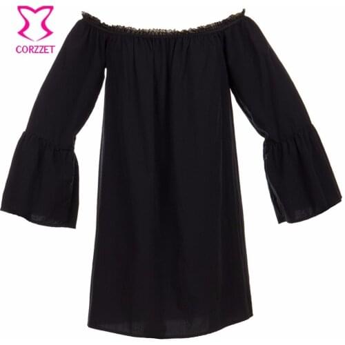 CORZZET Women's Ruffle Shirts