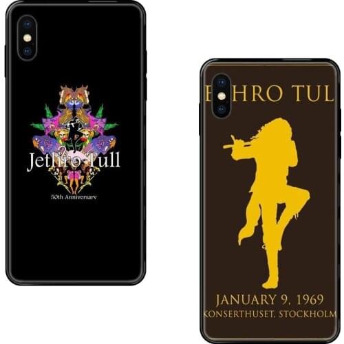 Kid Music English Band Jethro Tull Black Soft Cool Best Cover Case For iPhone SE2020 11 12 Plus Pro X XS Max XR 8 7 6S SE 5 5C