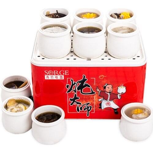 Electric Stew Cooker Water Stew Ceramic Commercial Large Capacity Fully Automatic Soup Casserole Stew Machine ZDJ-100A