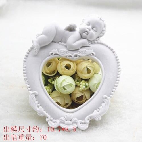 Photo Frame DIY silicone Aroma gypsum mould baking tool