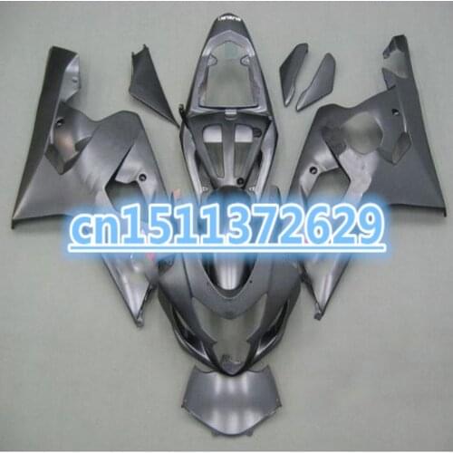 Fairing kit fits for GSXR600 GSXR750 04-05 GSXR 600 750 2004-2005 Gray Black GSXR 600 750 2004-2005