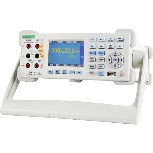 Multimeter 1/ 6 bit half high-precision cheap price desktop digital multimeter measuring AC DC