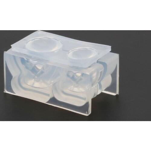 Real Small 3D Glass Goblet Cup Silicone Resin Mold Set DIY Resin Art Craft Tools