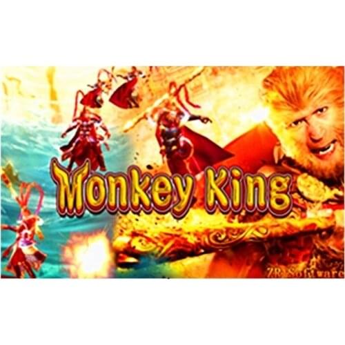 2021 New Casino Coin Pusher Monkey King Fishing Hunter Arcade Game Machine
