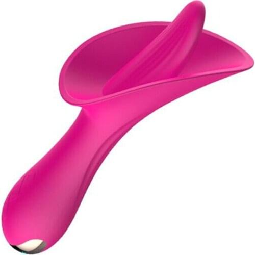 Popular Style Vibrates The Female Tongue Licks The Massage Stick Adult Masturbation Vibrators Sex Products Toys for woman