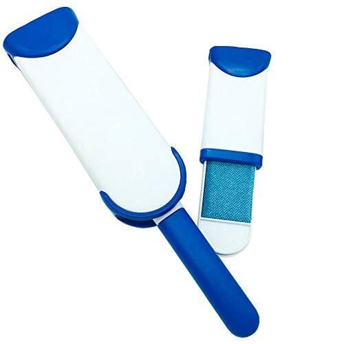 Pet Hair Remover Brush Self Cleaning Base Easy and Effective Hair Remove for Couch, Clothes, Car Seat Carpet Fur Removing