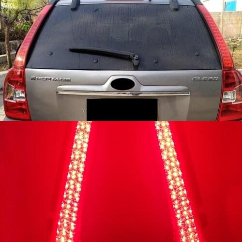 2Pcs LED Tail Light For KIA Sportage 2007 2008 2009 2010 2011 2012 2013 2014 2015 Rear Brake Lamp Fog Lamp Bumper Reflector