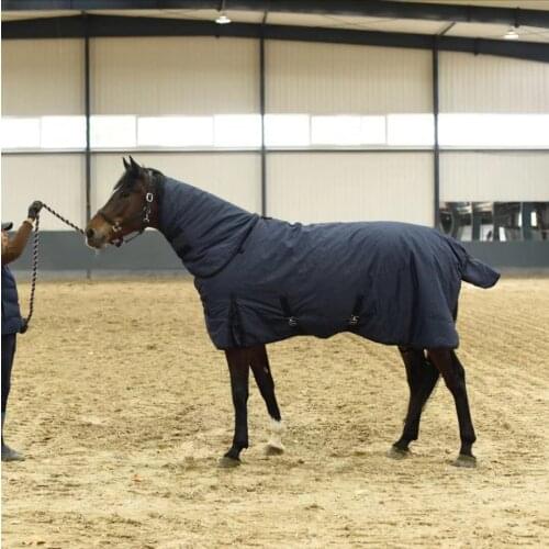 Winter Add Cotton Horse Garment Waterproof Coat Collar Equestrian Horse Equipment Package Riding Horse Rugs