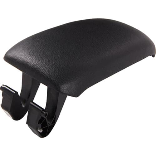 1 Pcs Car Black Leather Storage Case Armrest Cover Center Console Arm Rest Lid For Audi A3 8P/A5 2003 2004 2005 2006 2007-2013