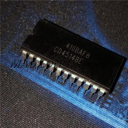 5PCS/LOT CD4514BE CD4514 DIP-24 Decoder/Demultiplexer