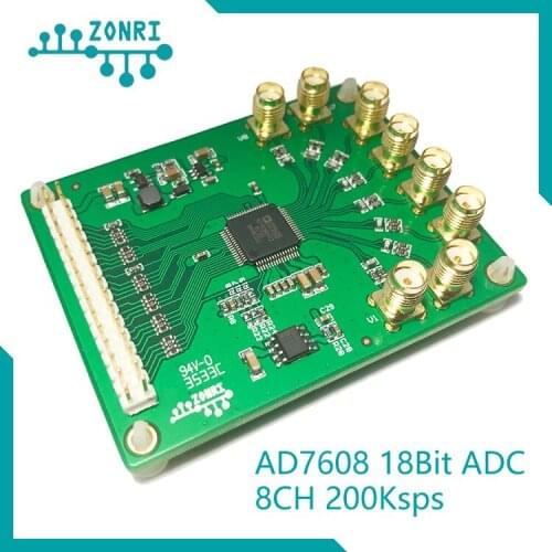 AD7608 Data Acquisition Module 8-channel 18Bit ADC Module External Reference 18-bit/200kbps
