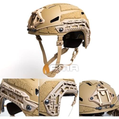 FMA Tactical Airsoft Caiman Ballistic Helmet Dark Earth Outdoor Sports Climbing Helmet