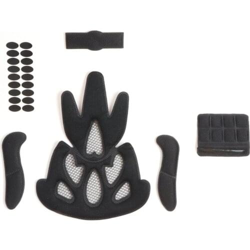 Helmet Inner Padding Foam Pads Kit Sealed Sponge Net Protective Lining Protection Liner Cushion Mat for Cycling Bike Motorcycle