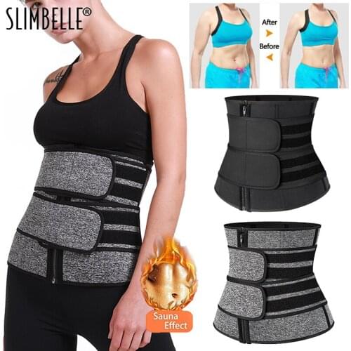 Waist Corset Trainer Sauna Sweat Sport Girdles Cintas Modeladora Women Lumbar Shaper Workout Trimmer Shapewear Slimming Belt