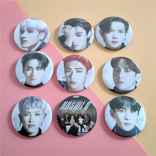 KPOP ATEEZ SAN MIN GI JONG HO HONG JOONG WOO YOUNG YUN HO YEO SANG SEONG HWA Returns New Album Answer Badge Atiny Brooch New