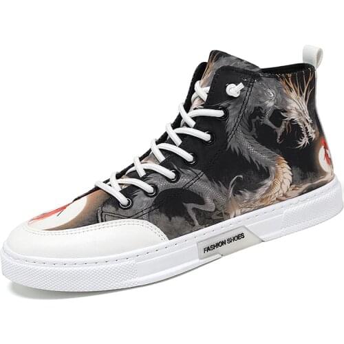 High Top Men Casual Shoes Breathable Sneakers Men Trainers Shoes Man Walking Canvas Shoes Chaussure homme Sneakers zapatillas