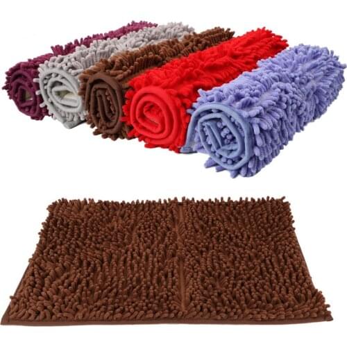 Kitchen Door Carpet Bathmat Soft Floor Mat Bathroom Rug Anti-slip Way Feet Bath Mat Home Supplies 40*60 cm