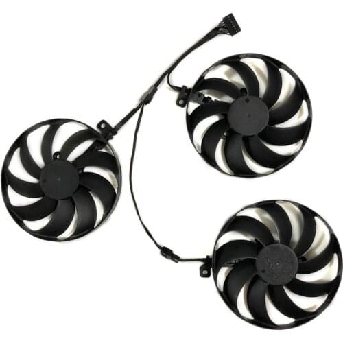 T129215BU 7Pin GPU Cooler Graphics Card Fans For ASUS ROG STRIX RTX 2080 Ti GAMING RTX2080 RTX2080Ti Replacement