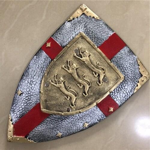 Lover 1:1 Cosplay Golden Leopard Pope Knight Shield Movie Game Anime Weapon Prop Role Play PU Action Figure Model Halloween Gift