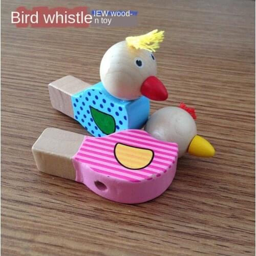 Child Toy Animal Small Whistle Wooden Small Whistle Child Early Childhood Musical Instrument N020 Freeshipping Wooden Wood