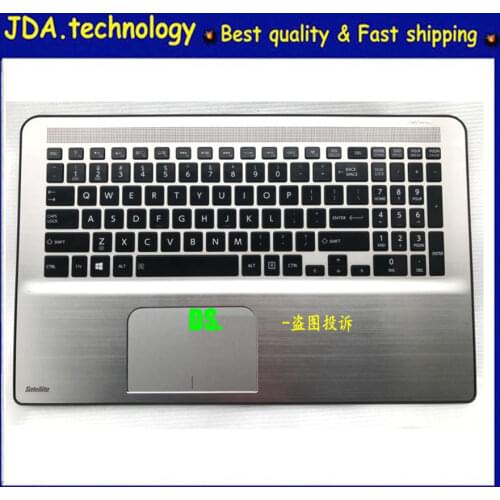 MEIARRROW 96%New/Org For Toshiba P50W P50W-B P55W P55W-B palmrest upper cover US keyboard Touchpad