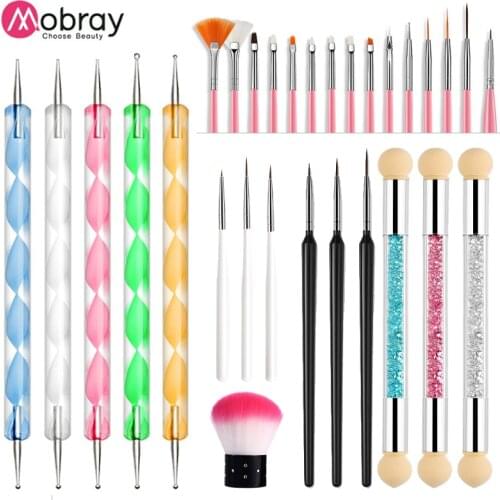 Mobray Manicure Brushes