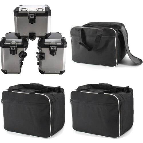 Motorcycle Luggage Bags for BMW R1200GS Adv Black Inner Bags R1250 R1250 gs adventure