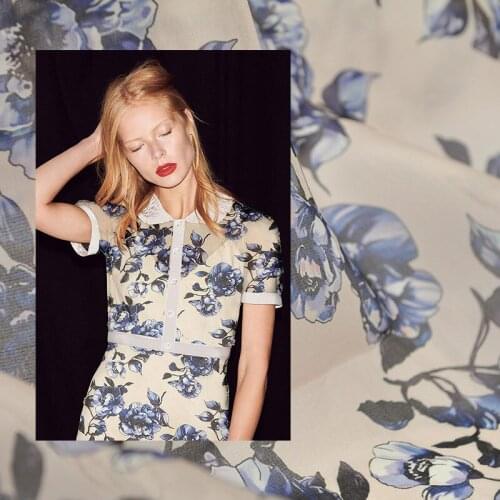 Natural Organic Silk Fabric Mulberry Soft Comfortable Breathable Shirt Dress Garment Fabrics Sewing Material Home Textile Cloth