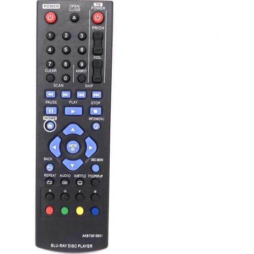 New Remote Control For LG Blu-ray DVD Disc Player Remote Control AKB73615801 FOR BP220 BP320 BP125 BP200 BP325W