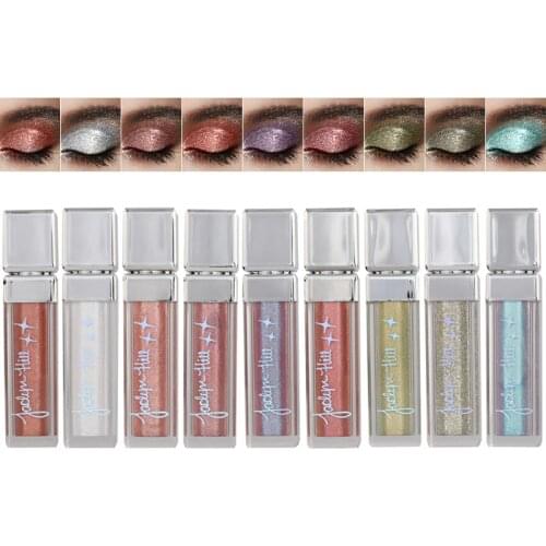 New Liquid Pigment Eyeshadow Ocean Light Waterproof Glitter Shimmer Highlighter Brighten Makeup Liquid Eyeshadow