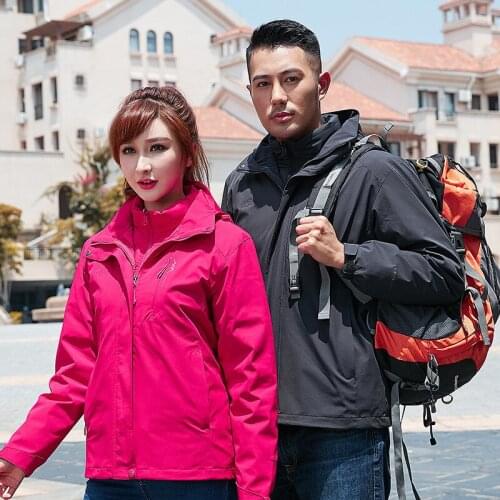Autumn And Winter Down And Down Mens And Womens Thickened Warm Ski Suits Windproof And Waterproof Snowboarding Jacket