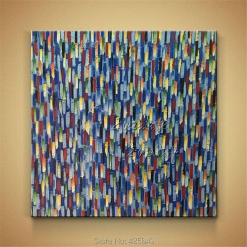 Hand painted Wall Art modern abstract Home Decoration Oil Painting on canvas wall pictures for living room cuadros quadros 5