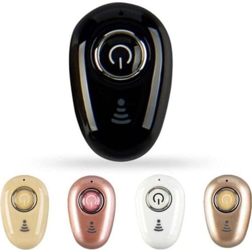 S650 Portable Mini Wireless Stereo Bluetooth 4.1 Sports Earphone In-Ear Earbud Noise Cancelling Headphones