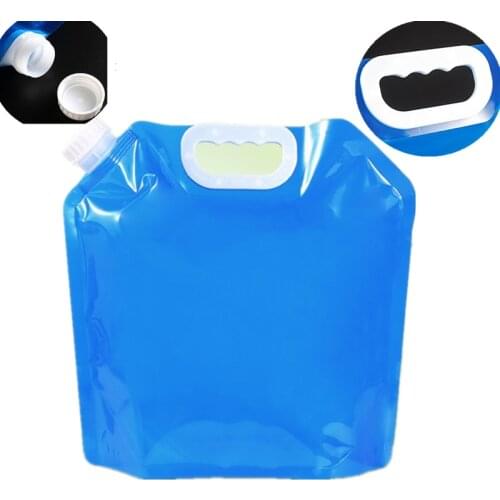 1PC 5L/10L Outdoor Large-capacity Water Tank Foldable Portable Drinking Cycling Camp Cooking Picnic BBQ Water Container Bag