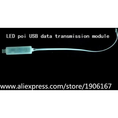 LED magic stick 40 50 60 80 100 Pixels Poi led flash stick Led Nunchakus USB Charger