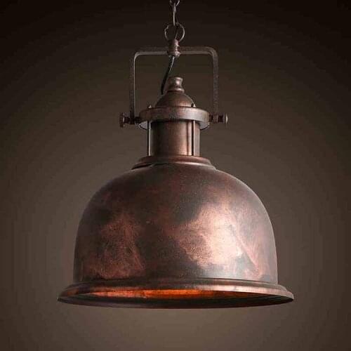 Retro Vintage Industrial Pendant Lamps Bar Restaurant Light Fixtures Hanging Lamps luminaire