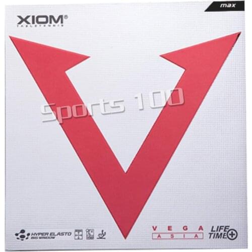 XIOM Original VEGA Asia Silver Pimples In Table Tennis Rubber Ping Pong Sponge Tenis De Mesa