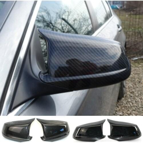 Mirror Covers Fit for Bmw 5 Series F10/F11/F18 Pre-Lci 11-13 Mirror Caps Replacement Side Mirror Caps Rear Door Wing Rear-View