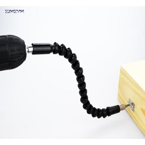 10PC/set 295mm Electronics Drill Flexible Shaft Bit Extention Screwdriver Bit Holder Connect Link Inner hexagon head 6.35mm