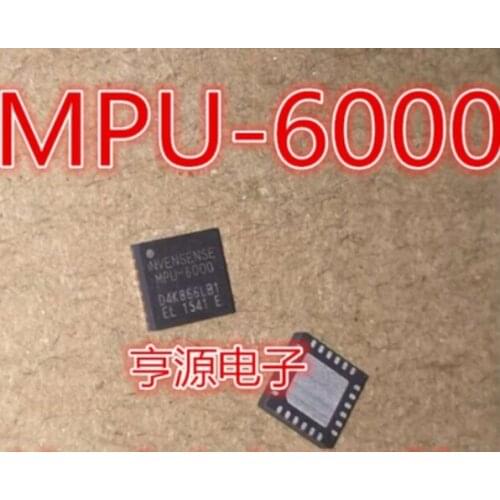 2Pcs/lote 100% New MPU-6000 MPU6000 QFN-24 Chipset