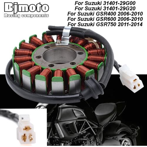 31401-29G00 Motorcycle Engine Stator Ignition Stator Coil For Suzuki GSR400 GSR600 2006-2010 GSR750 2011-2014 Magneto Coil