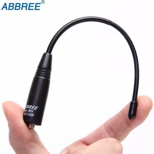 ABBREE NA-701 SMA-Female Dual Band NA701 Handheld Antenna For BaoFeng UV-S9 Plus UV-5R UV-82 BF-888s TYT Wouxun Walkie Talkie