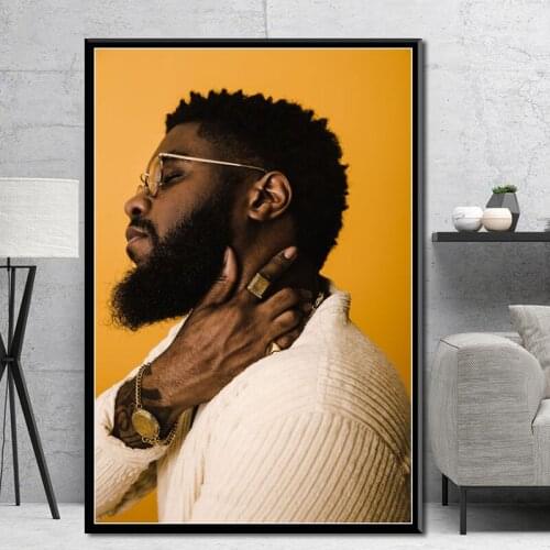 Big K.R.I.T. Big KRIT Rap Music Star Hip Hop Rapper Art Canvas Painting Poster Wall Home Decor
