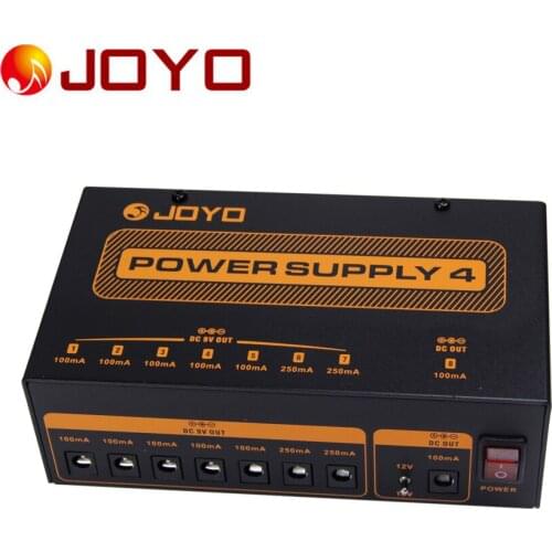 JOYO guitar effect pedal Multi - Power Supply Provide stable 100mA/250mA DC power supply JP-04 POWER SUPPLY 4