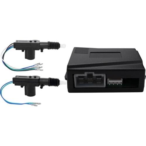 Car Central Door Lock Actuator Motor 12V & Car Engine Push Start Stop Button Rfid Lock Ignition Keyless Entry System