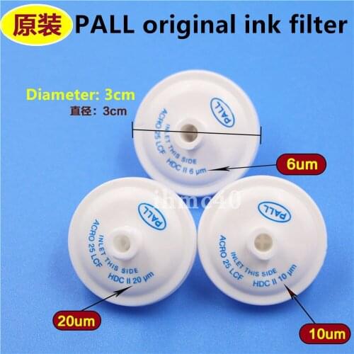 Pall filter for Flora LJ3208 LJ3204 Docan Myjet Infinity UV printer solvent printer PQ512 GEN5 printhead ink filter