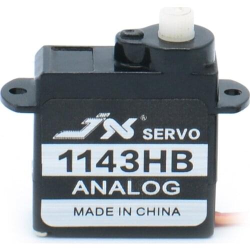 JX PS-1143HB Plastic Gear Digital Coreless Servo for Fixed-wing Aaircraft RC helicopters Small Robots